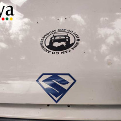 Suzuki gypsy offroad decal sticker