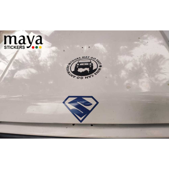 Suzuki gypsy offroad decal sticker