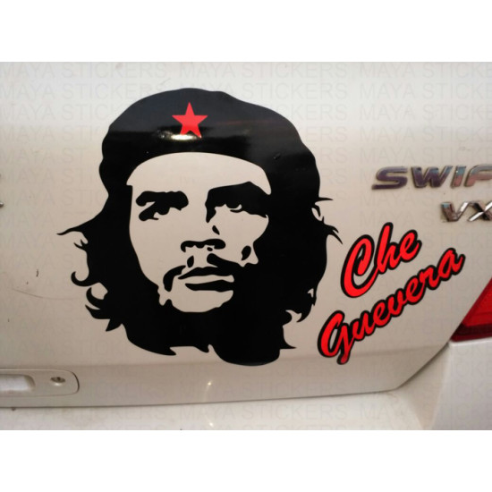 Che Guevara Stickers In Custom Sizes And Colors
