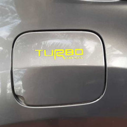 Turbo diesel logo stickers for cars