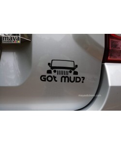 Got mud offroad sticker for renault duster