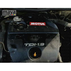 Motul dual color logo sticker for bikes and cars  ( 1 piece )