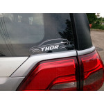 Tata Hexa car outline THOR stickers  ( Pair of 2 stickers _