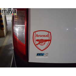 Arsenal FC logo sticker for cars, bikes, laptop