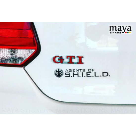 Avengers Agents of shield logo stickers for cars, bikes, laptop