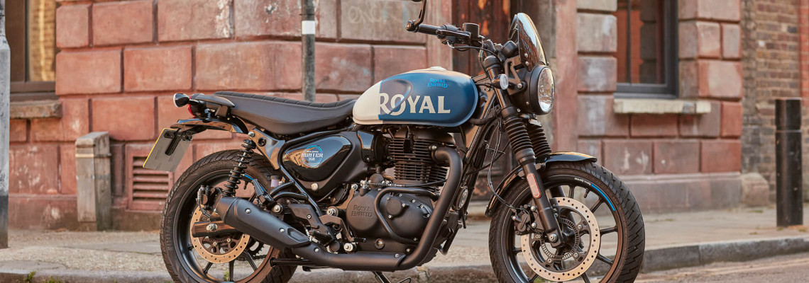 Royal Enfield Hunter Color and graphic options review