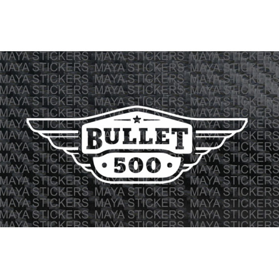 FOR ROYAL ENFIELD BULLET ELECTRA LOGO STICKER DECALS PAIR SIZE 148MMx38MM  £7.55 - PicClick UK