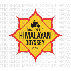 Himalayan Odyssey stickers for Royal Enfield with custom year