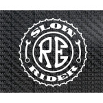 Slow rider royal enfield custom stickers. 