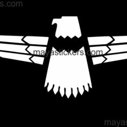 Thunder Bird Eagle sticker for Bikes, Cars and laptops.  