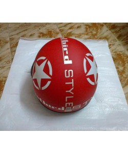 Star sticker for red colored helmet