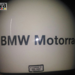 BMW motorrad logo decal stickers for motorcycles ( Pair of 2 stickers )