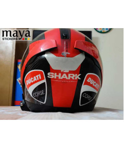 Ducati corse logo helmet stickers
