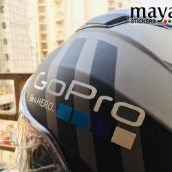 GoPro logo stickers for Bikes, helmets, cars