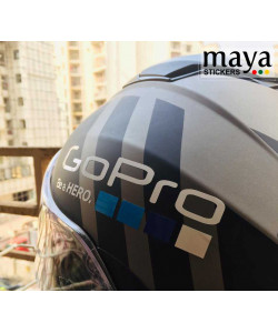 GoPro logo stickers for helmets 