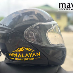 Royal Enfield himalayan 450 new logo sticker for motorcycles and helmets