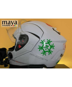 Kawasaki ninja sticker for helmets
