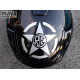 RE within Star design sticker for Royal Enfield Bikes 