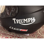 Triumph old logo bike stickers ( Pair of 2 stickers ) 