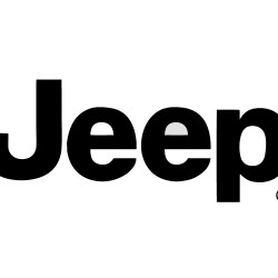 Jeep logo sticker / Decal for Mahindra Thar, Wyllys Jeep, Suvs ( Pair of 2 )