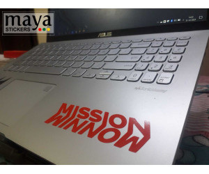 Mission winnow laptop stickers