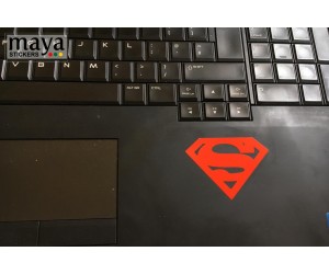 Superman laptop stickers