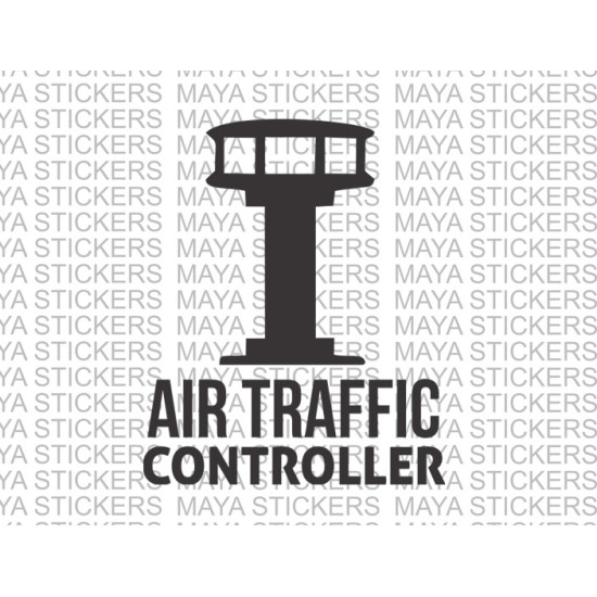 Air traffic controller logo stickers / decals for cars, bikes, laptop