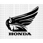 Honda wings unique logo sticker / decal for Honda bikes and cars 