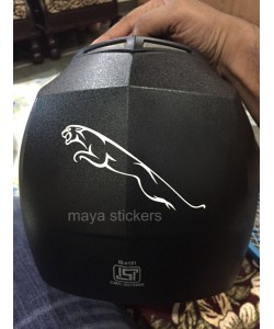 Jaguar logo sticker for Helmets