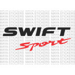 Suzuki swift sport logo stickers / decal (dual color)
