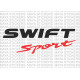 Suzuki swift sport logo stickers / decal (dual color)