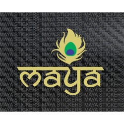 Maya Stickers logo decal / sticker for cars & laptop