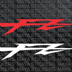 FZ logo stickers for Yamaha FZ, FZS and helmets. ( Pair of 2 )