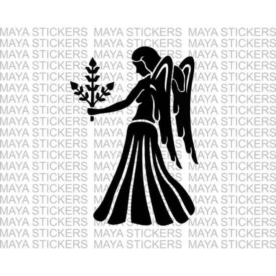 Virgo Astrological sign stickers