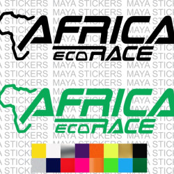 Africa Eco Race logo sticker for cars, motorcycles, laptops