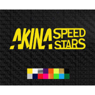 Akina SpeedStars car stickers 