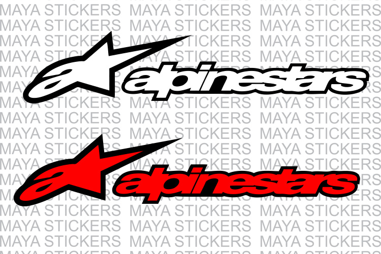 Stickers Alpinestar Logo