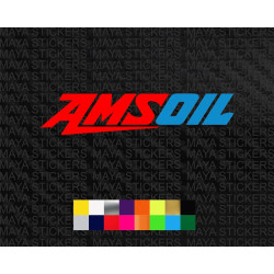 AMSOIL logo stickers for cars and motorcycles