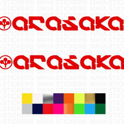 Arasaka Logo Vinyl Decal – Maya Stickers | 22 Colors &  multiple Sizes