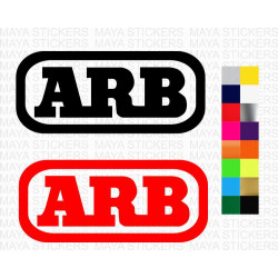 ARB 4 x 4 accessories logo stickers decal stickers for cars, SUVs ( Pair of 2 )