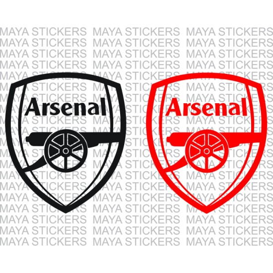 Football club badge decal sticker