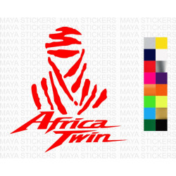 Africa Twin Dakar logo stickers for motorcycles and helmets
