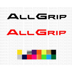 Suzuki AllGrip logo car stickers ( Pair of 2 )