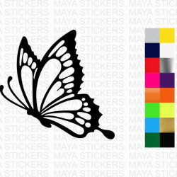 Beautiful butterfly decal stickers for cars, bikes, laptops and others