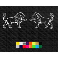 Benelli lion decal sticker suitable for Benelli motorcycles