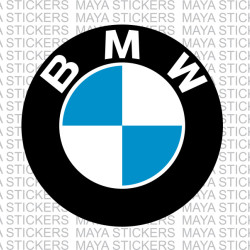 BMW logo sticker for bikes , cars and helmets