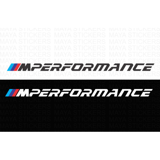 Sticker BMW Performance Black