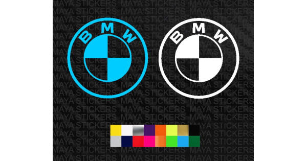 Pipo Store BMW emblem sticker carbon style badge Pipo Store
