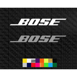 Bose logo stickers for speakers, sound systems and cars ( pair fo 2 )