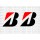Bridgestone new 'B' logo stickers for Cars and Motorcycles 